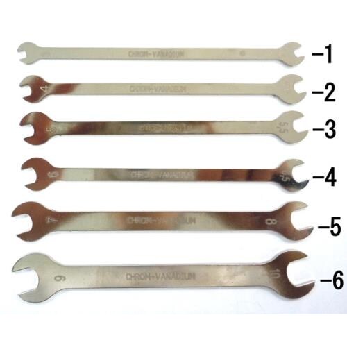 両口スパナ(薄型)9.0x10/125x2.0mm