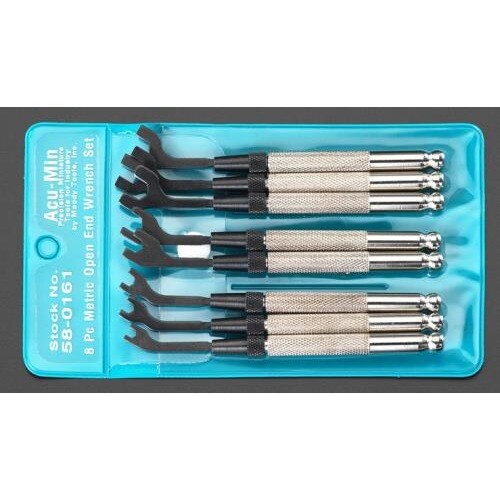 小径スパナ 8本組/2.5−7mm