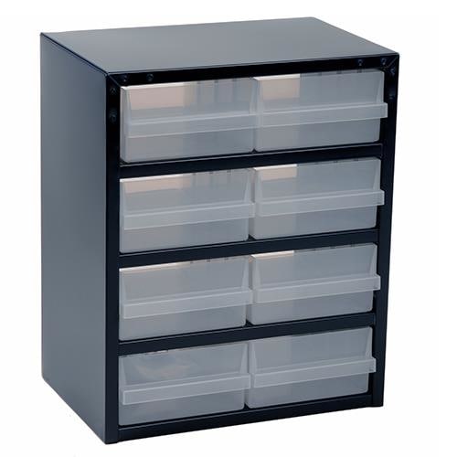 パーツキャビネツト2列4段 360x250x440