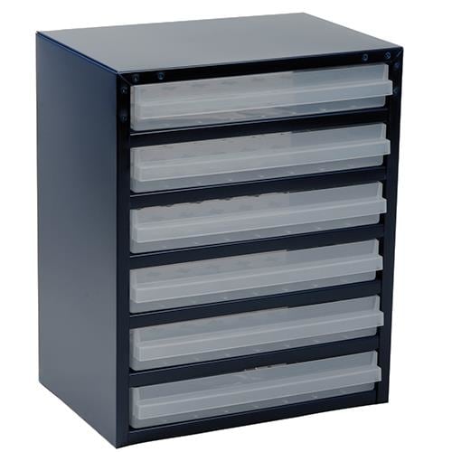 パーツキャビネツト1列6段 360x250x440