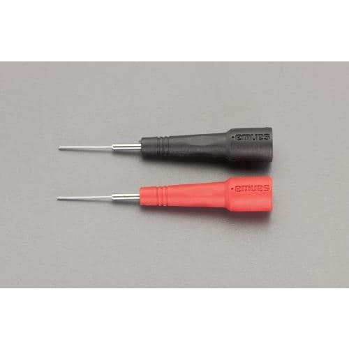 テストリード棒用細ピン変換アダプター