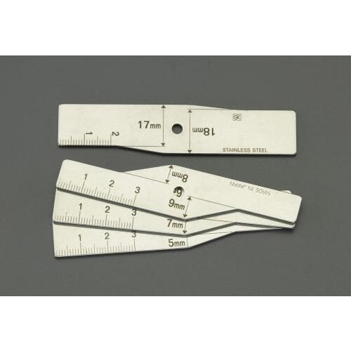 溶接ルート間隔限界ゲージ EA719K−53