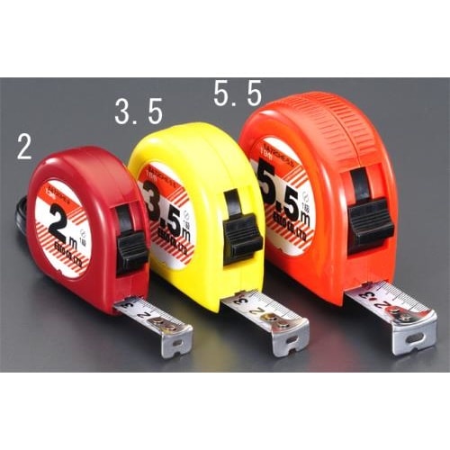 メジャー(ストッパー付) 19mm×5.5m