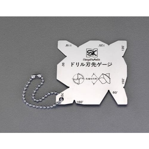 60°−160°ドリルポイントゲージ