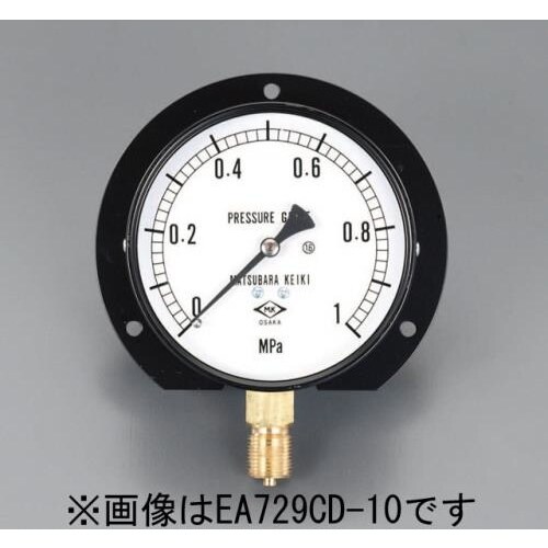 つば付圧力計 EA729CE−5
