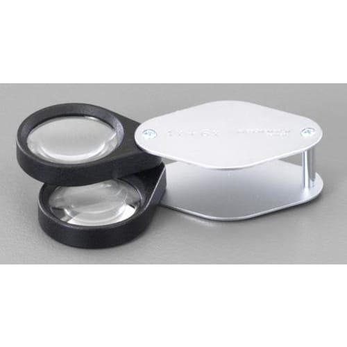 精密ルーペ (2枚組)×4/×6=30mm