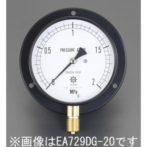 つば付圧力計 EA729DG−6