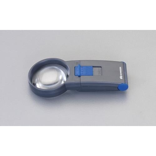 ハンドルーペ (LEDライト付)×6/55mm