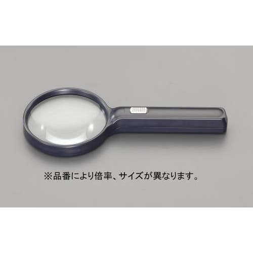 ハンドルーペ(ライト付)×2.5/ 90mm