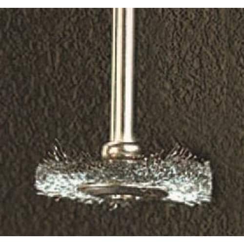 平型 軸付ブラシ(スチール製)14mm