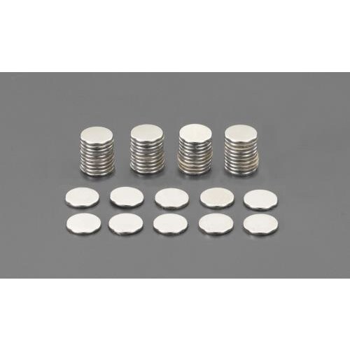 マグネット/S極(粘着付/50個)径15x1.0