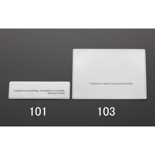 クリアホルダーマグネット付10枚 127×89mm