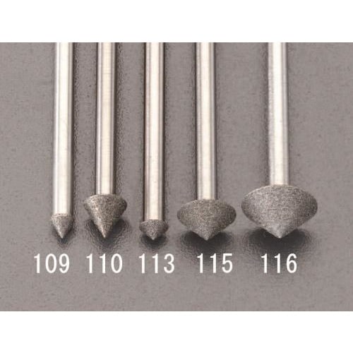 CBNバー(傘型/3mm軸)径3.0mm/60゜