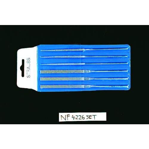 ダイヤモンド鑢(平・丸・6本組/粗・中・細目)