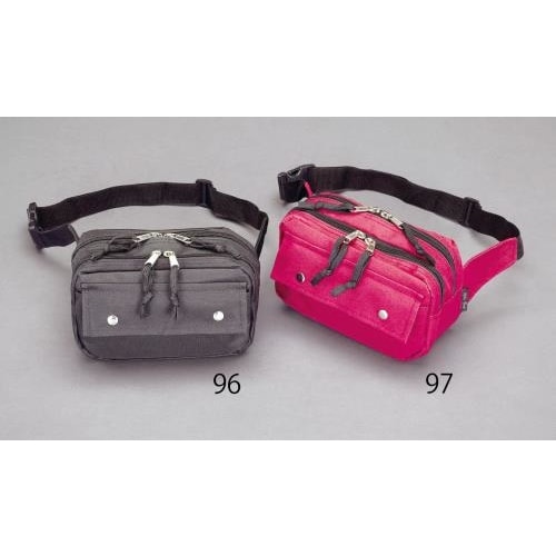 ウエストポーチ(ワイン)210x130x80mm