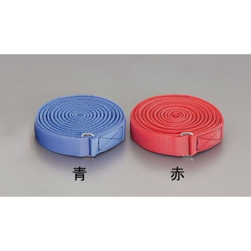 25mm×4.8m マジックバンド 荷崩防止用・赤