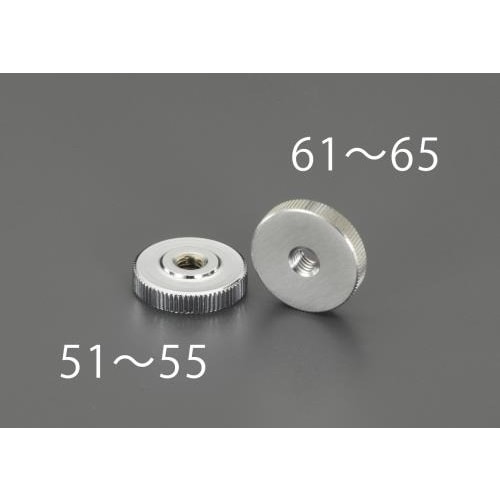 ローレットナット M6x6mm