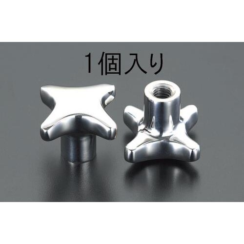 「ステンレス製」雌ねじノブ M12x63mm