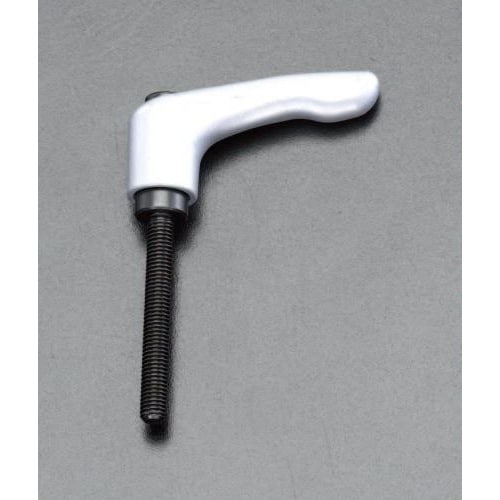 雄ねじクランプレバー(シルバー)M12x30mm