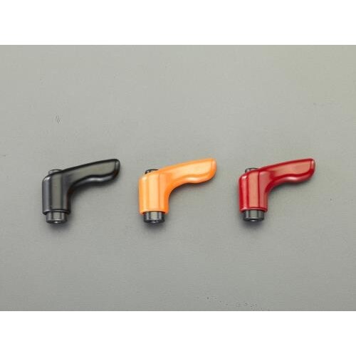 雌ねじミニクランプレバー(オレンジ)M5