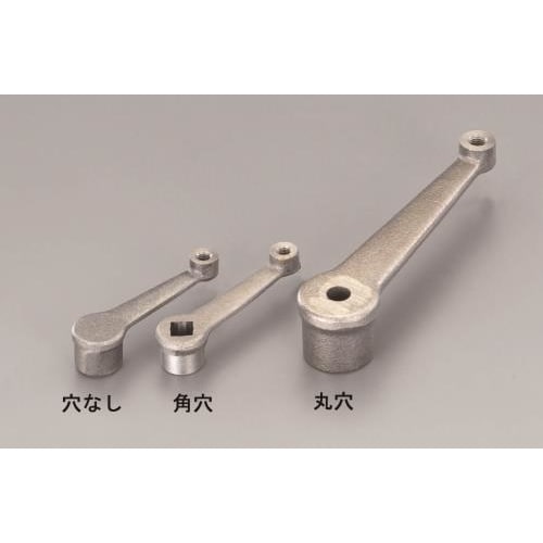 スチール製角穴ストレートクランク80mm/12mm