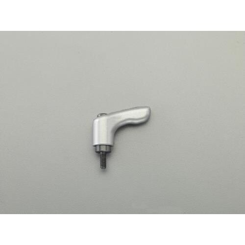 雄ねじミニクランプレバー(シルバー)M5x10mm