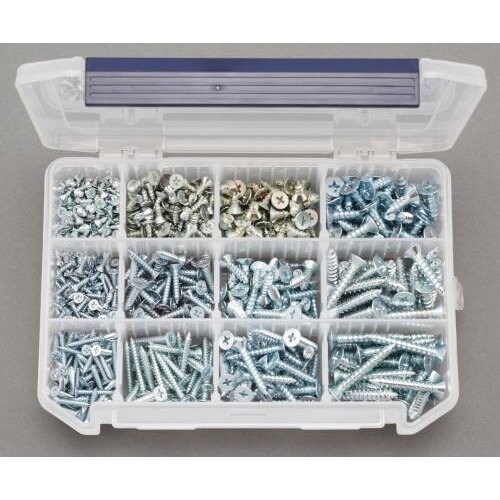 皿頭タッピングビスセット/鉄ユニクロ 3−6mm