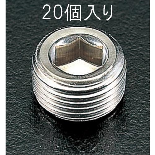 R 1/2 テーパーねじプラグ ステンレス20個