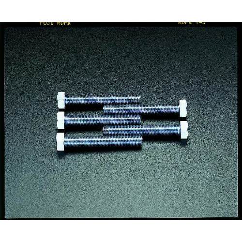 M16×80mm六角頭全ねじボルトユニクロメッキ