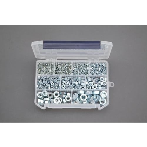 六角ナットセット(ユニクロメッキ) M2−M12