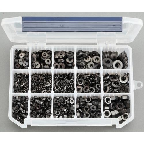 六角ナット・ワッシャーセット(ステンレス/黒色)