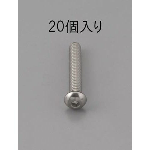 M4x12mm六角穴付鍋頭ボルト ステンレス20本