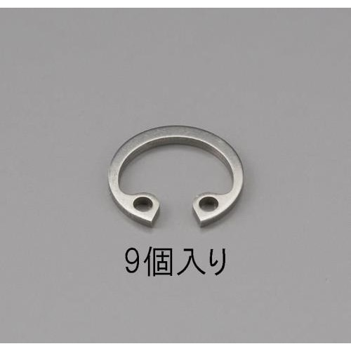 穴用スナップリング(ステンレス製/9個)18mm