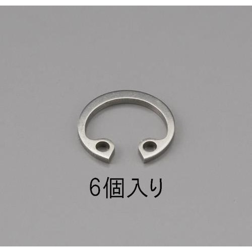 穴用スナップリング(ステンレス製/6個)24mm