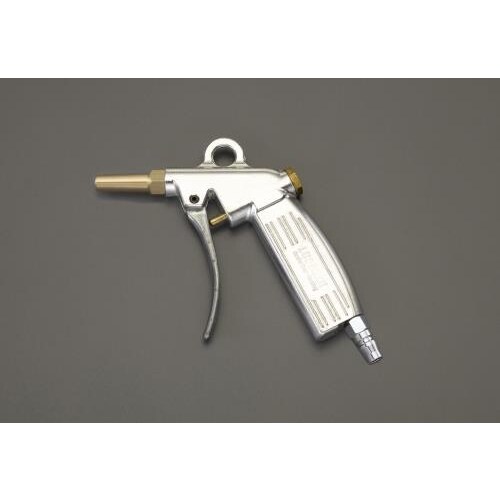 エアーブローガン 静音ノズル/流量調整式・プラグ付