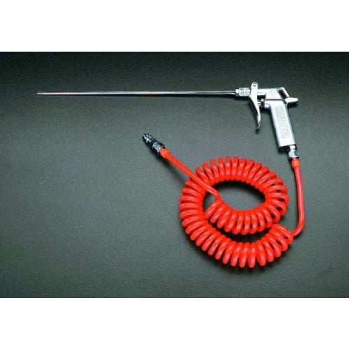 エアーブローガン(5mプラグ付ホース付)300mm