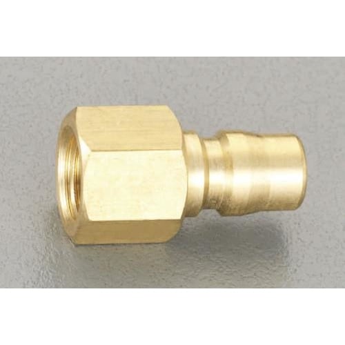 雌ねじプラグ(中圧用/真鍮製) Rc 2