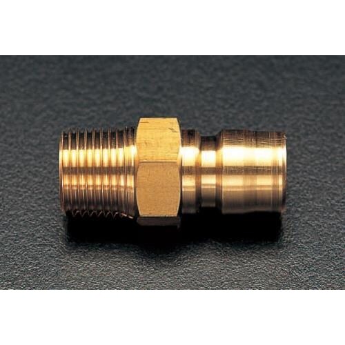 雄ねじプラグ(中圧用/真鍮製) R 1/2