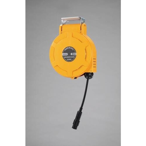 エアーホースリール(自動巻取/難燃性) 13m