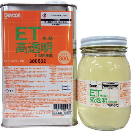 高透明コーティング材 ET1.2kg