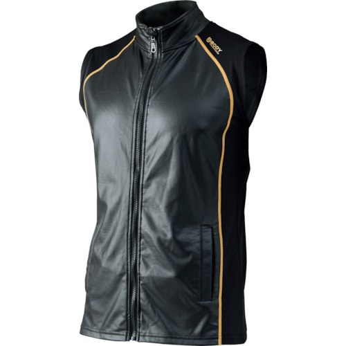 BT防風ストレッチベスト JW192BKYELL