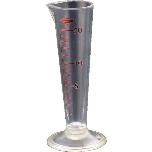メートルグラス 20ml TPX製