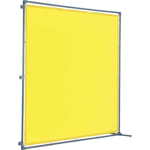 溶接遮光フェンス 2015型接続 固定足 青