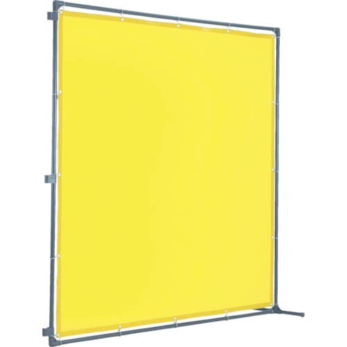 溶接遮光フェンス 2015型接続 固定足 緑