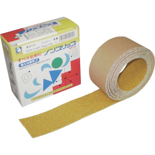 超強力型ノンスリップテープ 50×3m 黄