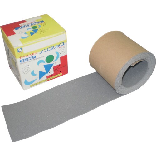 ノンスリップテープ 100×5m グレー