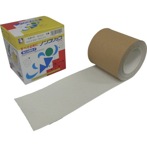 ノンスリップテープ 100×5m 白