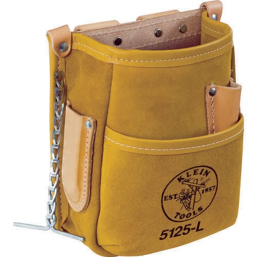 ツールポーチ 5ポケット ブラウン