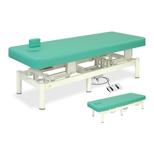 電動アスリート幅70長さ170高さ45ー80浅緑