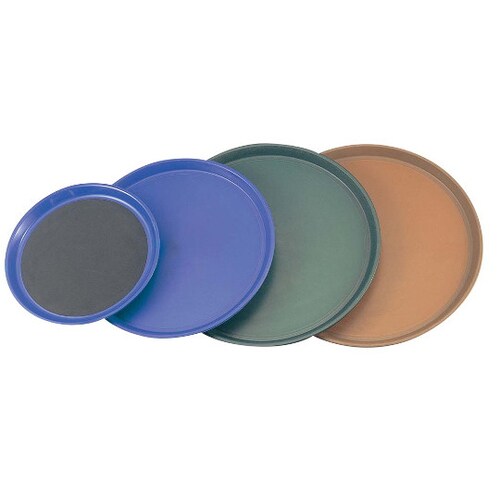 ノンスキッドトレー丸ブラウンΦ279